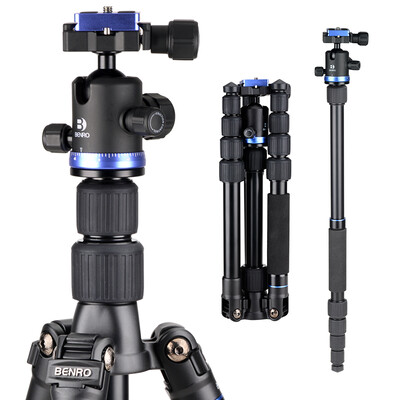 

Benro tripod IT19C SLR tripod reversal variable monopod carbon fiber tripod pan tilt suit