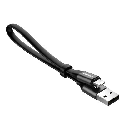 

Кабель Lightning and Micro USB для зарядки и передачи данных Baseus, черный