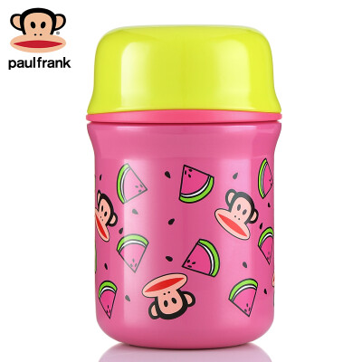 

Bust Monkey Paul Frank Insulation Cup Women&39s Student Children&39s Couch Portable Cute Cartoon Cup 350ml Rose Red PF006