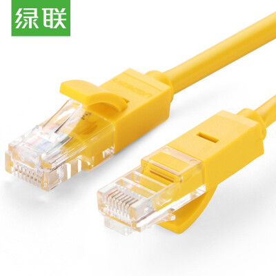 

Green Alliance UGREEN Six types of network cable Cat6 eight core twisted pair Gigabit network cable computer network jumper finished cable 10 meters red 11215