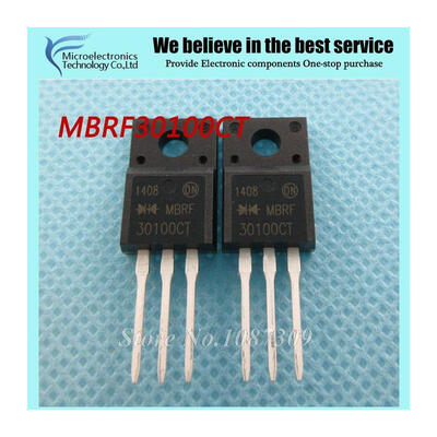 

20PCS free shipping MBRF30100CT 30100CT MBRF30100 Schottky & Rectifiers 30A100V TO-220F new original