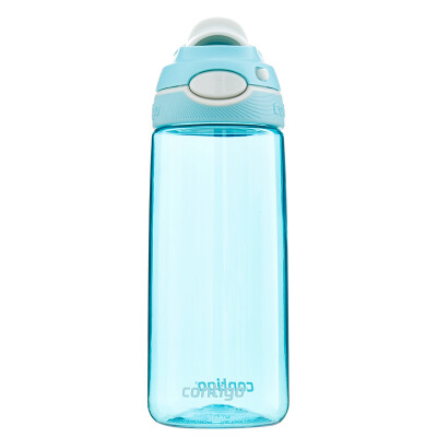 

【Jingdong Supermarket】 contigo summer plastic water bottle Longkou drink lock buckle cup -560ml orange HBC-DEM003