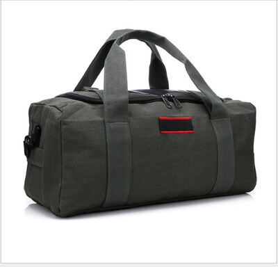 

Men's large capacity canvas fitness bag as gift for men