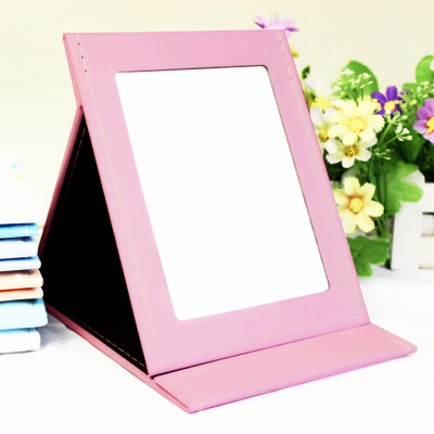 

Jingdong Supermarket] Beauty Square make-up mirror portable portable folding small mirror 17 * 13cm t-0208A