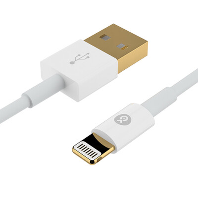 

BIAZE Apple, 7/6 / 5s данные линии позолоченных модели 1,2 м белый телефон зарядное устройство провод поддержки шнур питания iphone5 / 6s / 7 Plus / Ipad воздуха мини K26