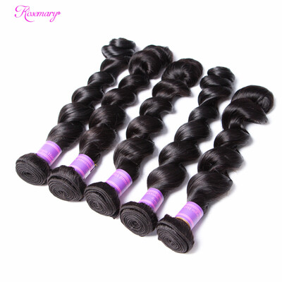 

Mink Brazilian Virgin Hair Loose Wave 5 Bundles 10A Brazilian Loose Wave Wavy Hair Loose Brazilian Hair Human Hair Weaves