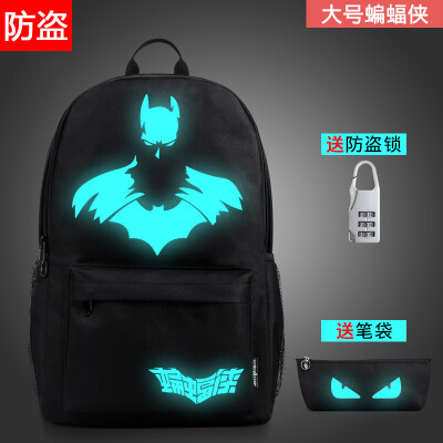 

Luminous New creative boy girls , travel, sports, leisure, Korean version, trend light, junior high school students bag backpacks