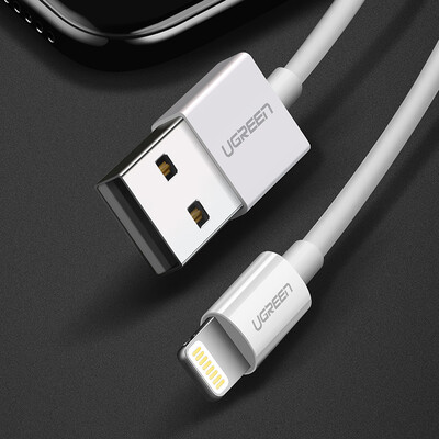 

Зеленый Альянс MFi сертифицированный кабель данных Apple 6 / 5s / 7 телефон быстрый заряд зарядного устройства USB кабель питания поддержка iphone5 / 6s / 8 / 7Plus / X / ipad pro 2 метра 20730 белый