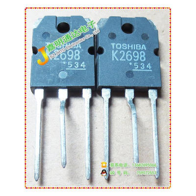 

Free shipping 10pcs/lot 2SK2698 K2698 N-channel FET 500V 15A original authentic