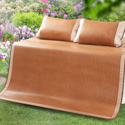 

JIUZHOULU foldable rattan air-condition summer two person cool mat (Mat/Pillowcase