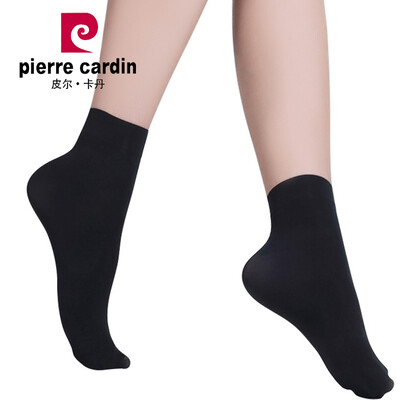 

Jingdong supermarket Pierre Cardin socks female 100D release velvet socks 12 pairs of black uniform