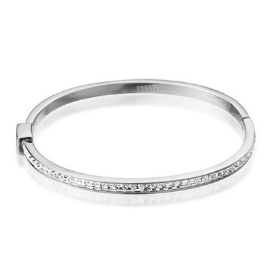 

Yoursfs Chain Tennis Bracelet Bangle Sparkling Tiny CZ Charm Bracelet for Women