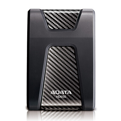 

DATA just ADATA HD650 1TB shockproof splash 2.5-inch USB3.0 mobile hard drive black