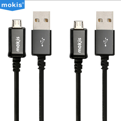 

2] Mochi Si (mokis) Micro USB Andrews interface phone data cable / charging line 1 meter black for Samsung Huawei millet Meizu, etc