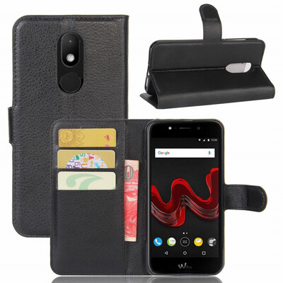

GANGXUN Wiko Wim Lite Case High Quality PU Leather Flip Cover Kickstand Anti-shock Wallet Case for Wiko Wim Lite