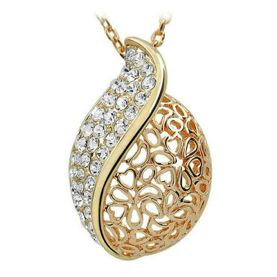 

Yoursfs@ Fashion Jewelry Vintage Hollow Water Droplets Charms Pendant Necklace wholesale