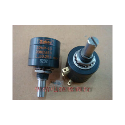 

22-10 20K multi-turn wirewound potentiometers