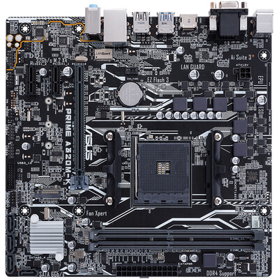 

Материнская плата ASUS PRIME A320M-K (AMD A320 / Socket AM4)