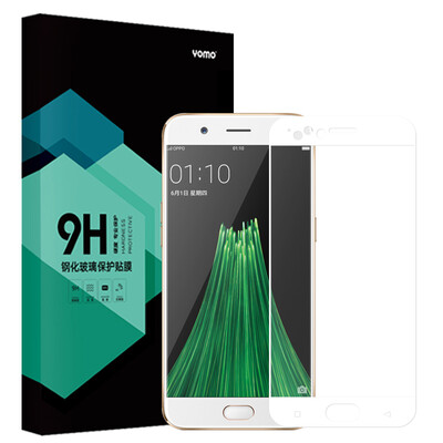 

Yomo OPPO R11 стальной мембрана мобильного телефон фильм защитная пленка, покрывающая полноэкранный полноэкранный взрывобезопасного покрытия стеклянной пленки - белый