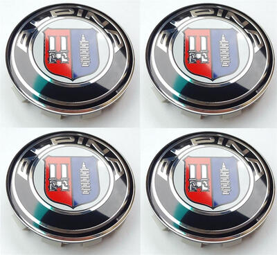 

4pcs x 68 мм для центр BMW колеса концентратора шапки эмблема Alpina E34 E36 E46 E90 E70
