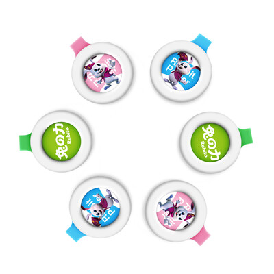 

Rabbit force rabbit の force plant essential oil anti-mosquito buckle 6 loaded baby baby outdoor mosquito deduction portable portable buckle