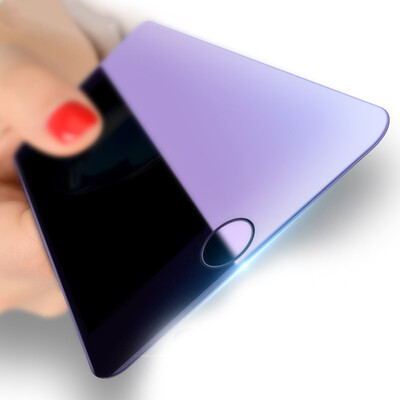 

2-piece - full-screen anti-Blu-ray goods Hyun iphone7 Plus tempered film Apple 7 Plus anti-blue full coverage of mobile phone protective film explosion-proof anti-fingerprint black