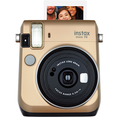 

Fuji (FUJIFILM) INSTAX черного нефрит черной камера камера изображение MINI70