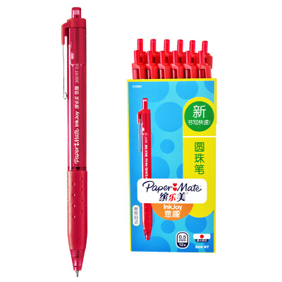 

Paper Mate Ballpoint pen 300 RT 05MM red paper box 12 packs