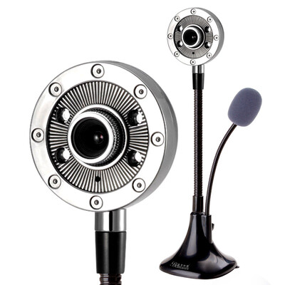 

Blue bans BLUELOVER camera computer desktop high-definition network video built-in microphone T888 black
