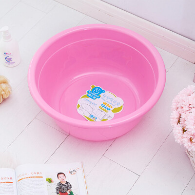 

Jingdong Supermarket] Long Shida LONGSTAR thick plastic washbasin 44CM large laundry foot basin durable home bathroom basin LJ-0101 blue