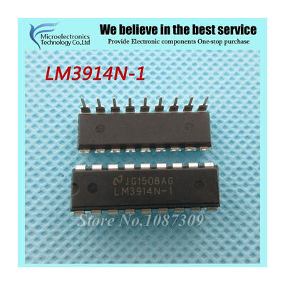 

10pcs free shipping LM3914N-1 LM3914N LM3914 DIP-18 LED Lighting Drivers Dot/Bar Display Dvr new original