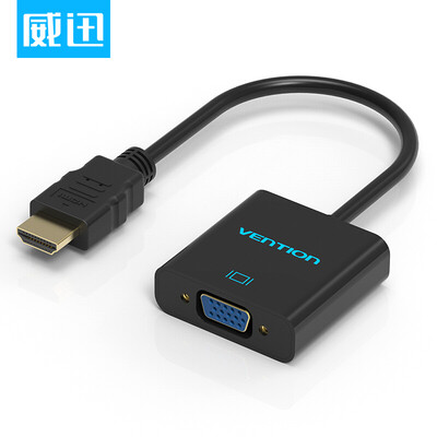 

Вэй Синь (предотвращение бедствий) HDMI VGA конвертер просо HD адаптер VGA превратить подключенный телевизор проектор адаптера кабель 1 метр черного VAA-V03-B100