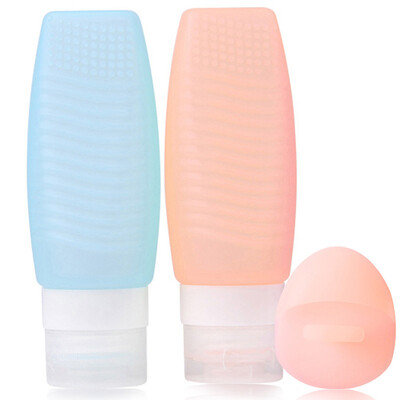 

Body Lotion Travel Silicone Bottles 2 Pack Wash Egg 78ml MF5024 Cosmetic Bottle Shampoo Shower Gel Empty Bottle Wash Bottle Brush Cleansing Brush Fancy Makeup Brush Cleaning