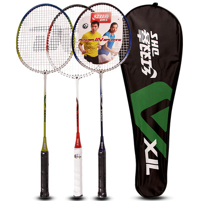 

Double Happiness DHS badminton racket 3 sticks family type E-TX202 has threaded