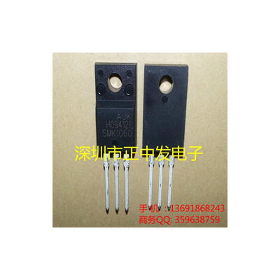 

10pcs free shipping SMK1060 SMK1060F N-channel 10A 600V new original