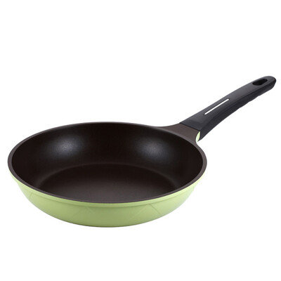 

Korean box highcook South Korea imports 26cm Maccaron series Smoke-free pot Pan pot Non-stick pan frying pan Induction cooker Universal pot MKL004-ZY