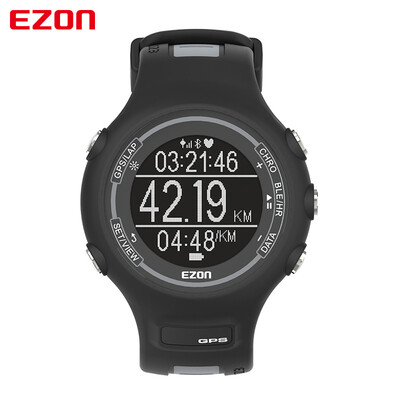 

Should be accurate EZON smart sports watch male Philips dynamic light heart rate table waterproof running electronic watch E1-HR black E1HRB11