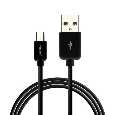 

PISEN Micro USB Charging&data transferring cable 08M Black