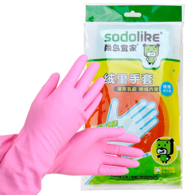 

Sodolike Latex cleaning gloves extra thick  size