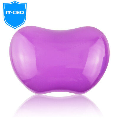 

IT-CEO X4SB-33 ergonomic crystal silicone bracers wrist pad mouse pad wrist care purple