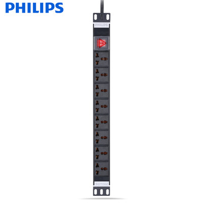 

Philips (PHILIPS) 8 бита 2 м PDU стойких пластины 10A с выходной мощностью питания удлинителя полоса удлинителю