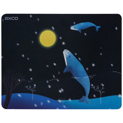 

Suitable for cool EXCO whale cartoon mouse pad oversized office home pad cute creative cartoon bottom anti-slip MSP012