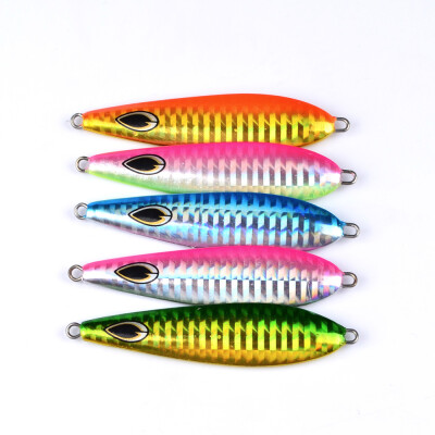 

2pc Lead fish 40g fishing lure 5 color fishing Bait Casting Lure Deep Bass Fishing Tackle