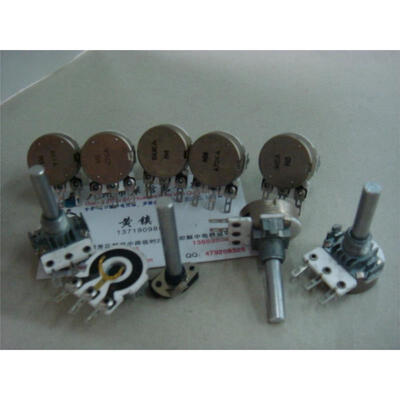 

European and American Ceramic single joint volume potentiometer A2.2K A4.7K A47K A100K A470K A1M