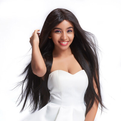 

Top selling Peruvian Human Hair Straight With Closure Brazilian Straight Hair Lace Closure 4 Bundles With Closure Human Hair With Closure