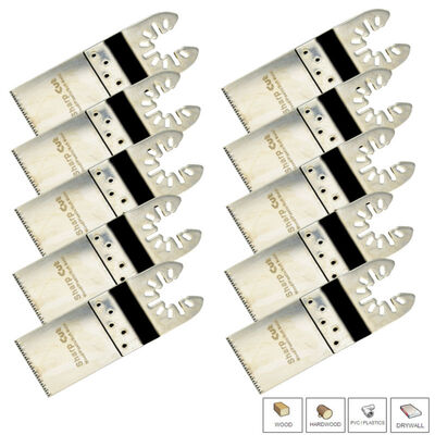 

10pcslot Stainless Steel Oscillating Multi Tools Saw Blades Accessories Multimaster Power Tools Saw Blades Reciprocation Saw