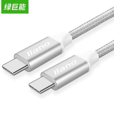 

Зеленый Juneng (Llano) Type-C хорошо известной линии данных зарядный кабель USB-кабель C линии питания, подходящий для Apple, ноутбук Macbook 12 / про пшено ноутбук 2 м