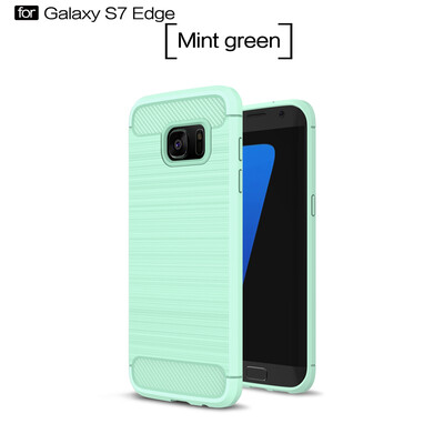 

GANGXUN Samsung Galaxy S7 край Корпус Anti-Slippery Устойчивость к царапинам Легкая мягкая задняя крышка из кремния для Samsung Ga