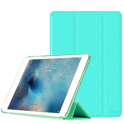 

Biya Zi (BIAZE) Apple's new iPad Pro Case iPad Pro 10.5-inch protective shell three-fold sleep wake-up leather case youth series Tiffany