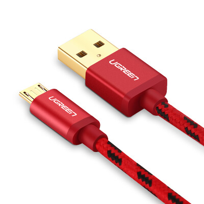 

UGREEN Micro USB cable for charging and data transfer,0.5 meter,red